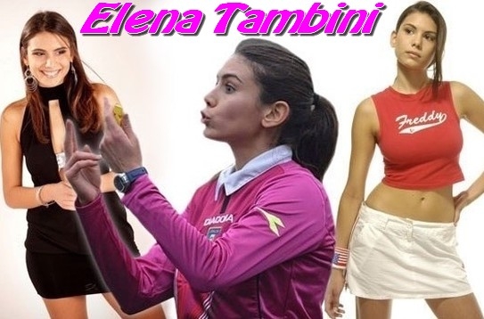 Fidentina Rolo dirige Elena Tambini l arbitro più sexy d Italia